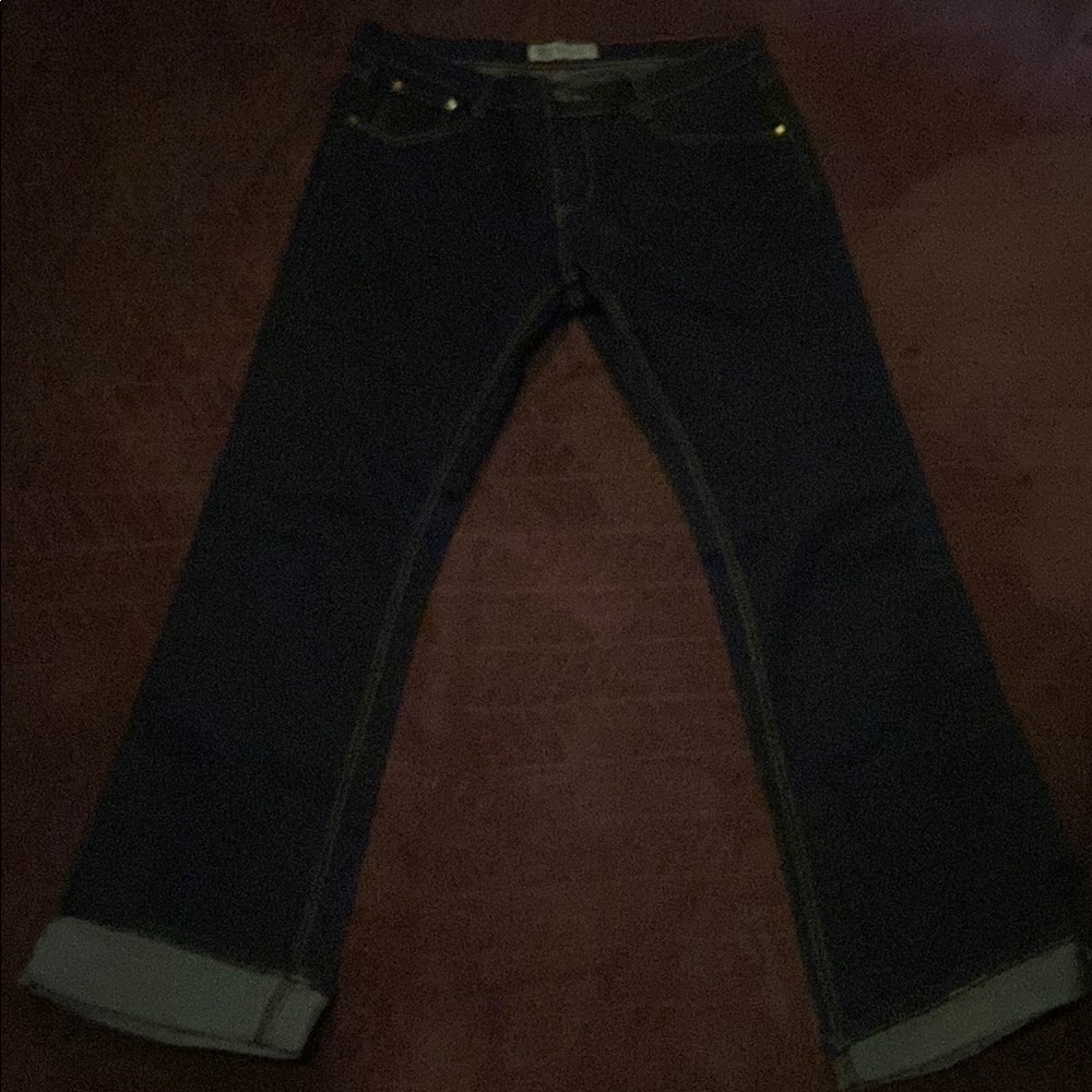 Women's Boot Cut Jeans - Dark Blue